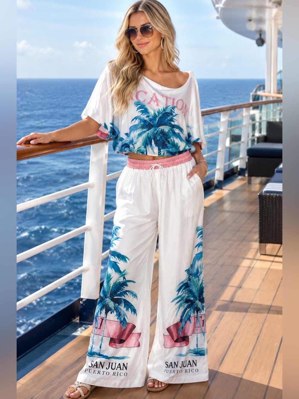 Endless Moon 2 Piece Vacation Set